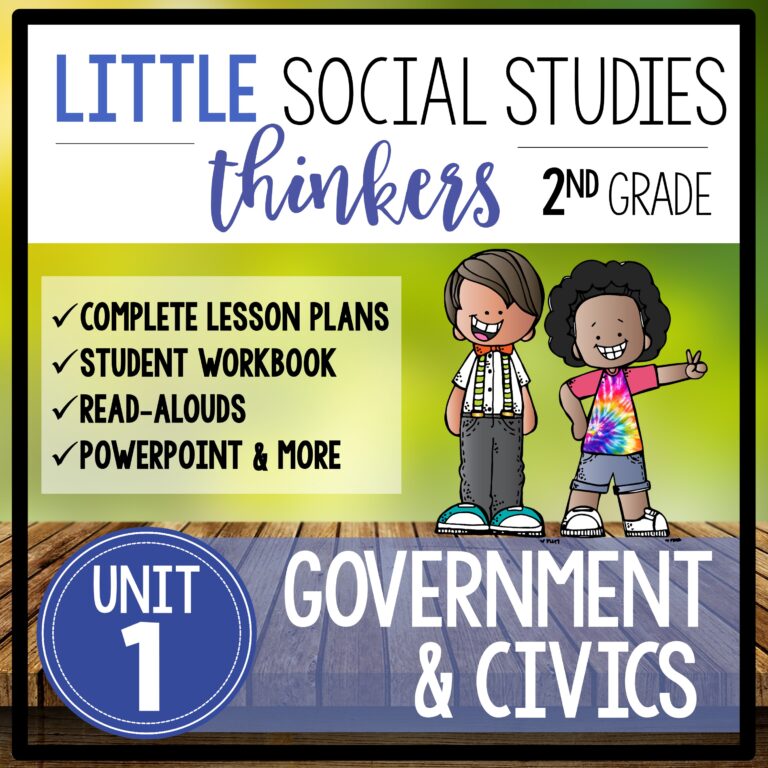 Little 2nd grade SOCIAL STUDIES {Unit 1: Government & Civics} - Mrs ...