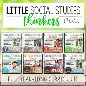 1st grade social studies curriculum
