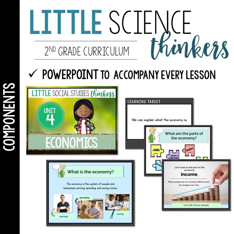 Little 2nd Grade SOCIAL STUDIES Thinkers – Curriculum Bundle – Mrs ...